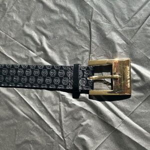 Women’s Michael Kors black shiny belt size small